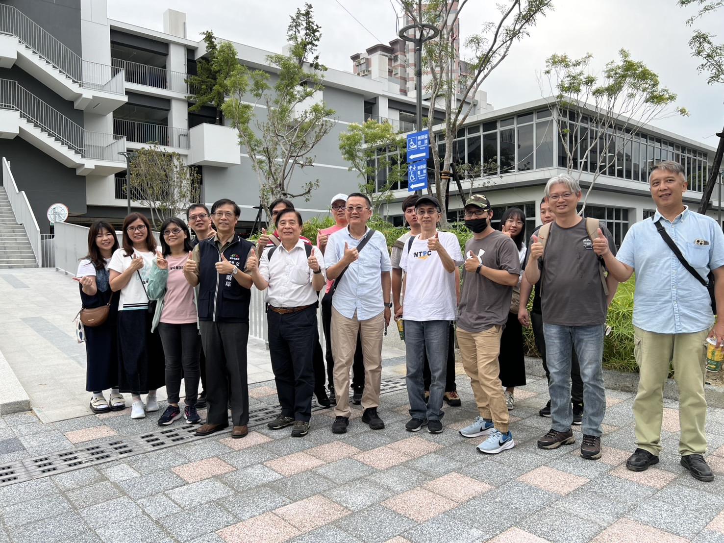 老城區新亮點！新北市政府交通局參訪臺中第二市場停車場　親子館與交通千里眼驚豔全場