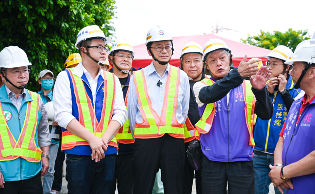 南工路治水工程挑戰多　桃園市長張善政要求施工團隊如期完成任務