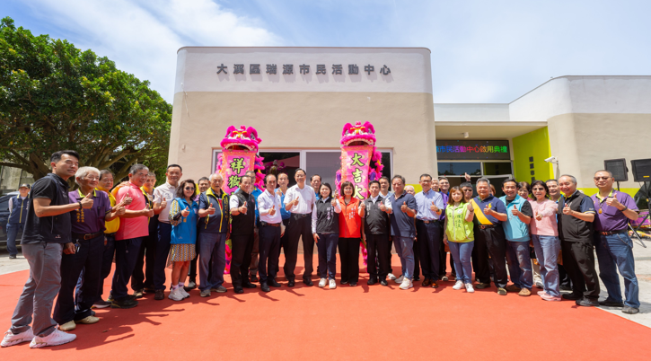3個月內連推2座活動中心！桃園大溪公共建設大爆發 桃園市長張善政強調永續生活環境