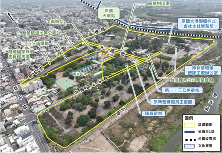 打破多年僵局！臺南市新營糖廠由傳統工業區轉型產經文創專區開啟新營發展新局