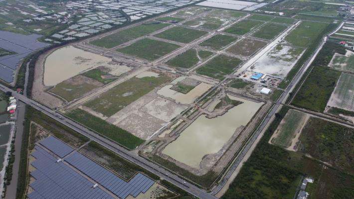 臺南市七股科技工業區創新規劃加速，變電所與服務中心共構大幅提升土地效益